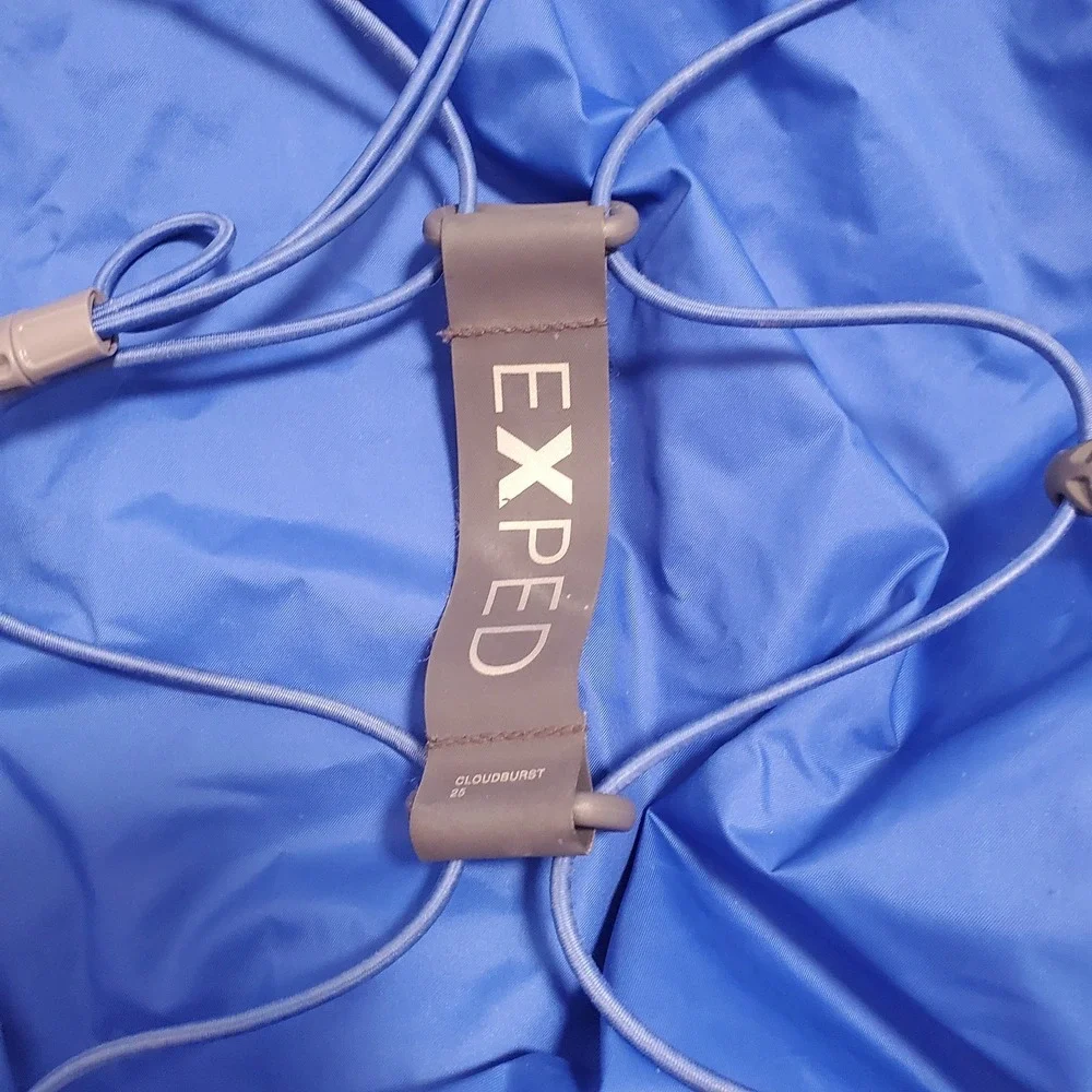 EXPED Cloudburst back pack 25 Waterproof Bag Blue Hiking